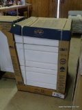 HAMPTON BAY DRAWER BASE CABINET UNIT; BRAND NEW IN BOX, WHITE IN COLOR. BALL BEARING DRAWER SLIDES