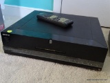 (BR4) SONY SACD/DVD PLAYER WITH REMOTE CONTROL; BLACK IN COLOR, MODEL #DVP-S9000ES.
