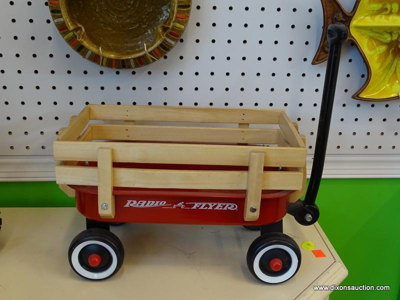 Mini radio flyer wagon with wooden sides 2025