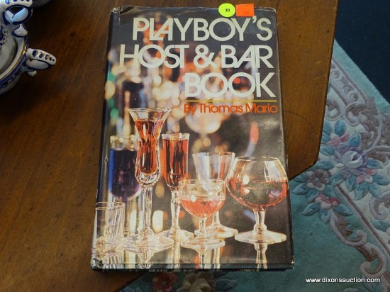 "PLAYBOY'S HOST AND BAR BOOK"; HAS ORIGINAL DUST COVER (IN VERY GOOD CONDITION!). THIS BOOK IS THE