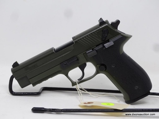 SIG SAUER MOSQUITO .22 LONG RIFLE, OD GREEN COLOR. MANUFACTURED 2012. S/N F227457.