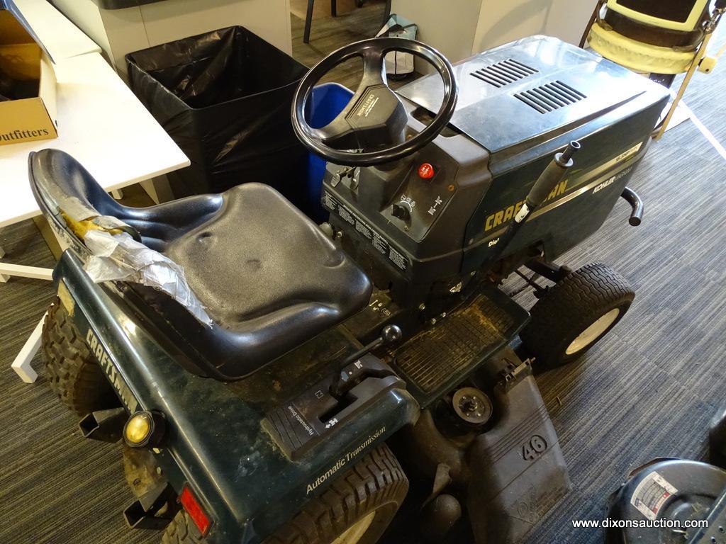 CRAFTSMAN RIDING MOWER DARK GREEN CRAFTSMAN Proxibid