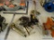 ASSORTED TOOL LOT; THIS 7 PIECE LOT COMES WITH 5 ASSORTED CLAMPS, A MINI HAND PULL, AND A SMALL