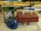 LOT OF ASSORTED HOME ITEMS; 3 PIECE LOT TO INCLUDE A SPRAY DOC 1/2 GALLON STANDARD SPRAYER, A BLUE