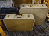 2 PIECE LUGGAGE SET; INCLUDES 2 MAGNALITE BY SAMSONITE SUITCASES IN STRIPED PATTERN.