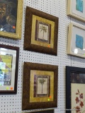 PAIR OF FRAMED PALM TREE PRINTS;SET OF TWO CLASSIC PRINTS, BOTH OF WHICH SHOW A DIFFERENT TYPE OF