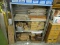 (WSHOP) STORAGE SHELVING UNIT; STAINLESS FINISH 2 SHELF STORAGE UNIT. MEASURES 36 IN X 13 IN X 49 IN