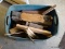 (WSHOP) TUB LOT; INCLUDES CONTENTS SUCH AS ASSORTED WOOD AND WOOD SCRAPS.