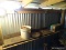 (SHED 1) CONTENTS OF WALL; INCLUDES A POSTMASTER CLASSIC BLACK FINISH MAILBOX IN THE ORIGINAL BOX, A
