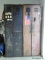 (SHOP 2) 2 METAL LOCKER; 2 VINTAGE METAL LOCKER - 24 IN X 21 IN X 72 IN AND INCLUDES CONTENTS- PAINT