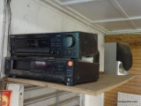 (WSHOP) STEREO LOT; INCLUDES A SONY AUDIO/VIDEO CONTROL CENTER (MODEL STR-D565), A SONY COMPACT DISC