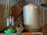(SHED 3) CHICKEN WATERING CAN; IS IN GOOD CONDITION AND WOULD BE GREAT FOR ANY CHICKEN COOP!