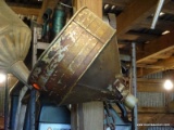 (SHED 3) FUNNEL; VINTAGE METAL FUNNEL. MEASURES 11 IN X 10 IN