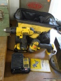 (WSHOP) DEWALT TOOL KIT; INCLUDES A 20V DCF885 DRILL, A DCD771 20V DRILL, A BATTERY CHARGER, AND
