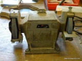 (WSHOP) BENCH GRINDER; MADE BY THOR. MODEL 946. IS IN GOOD USED CONDITION AND IS READY FOR A NEW