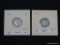 (2) MERCURY DIMES 1935 AND 1936