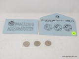 1980 SUSAN B. ANTHONY SOUVENIR 3 COIN PROOF SET