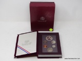 1998 UNITED STATES MINT PRESTIGE SET WITH COA AND IN PRESENTATION BOX.