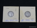 (2) MERCURY DIMES 1940 AND 1943-s