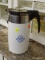 VINTAGE CORNINGWARE PERCOLATOR; VINTAGE CORNING WARE 10 CUP ELECTRIC PERCOLATOR COFFEE POT IN THE