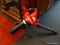 TROY BILT BLOWER VAC; RED AND BLACK 240 MPH TROY BILT ELECTRIC LEAF BLOWER/VAC MODEL NO TB197BV.