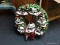 (B1C) THOMAS KINKADE CHRISTMAS WREATH; THOMAS KINKADE'S BELOVED VICTORIAN HOMES, COTTAGES, AND A