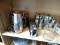 (B1B) ASSORTED KITCHEN LOT; INCLUDES A RETRO SPICE AND INGREDIENT CANISTER SET, AN ELECTRIC COFFEE