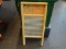 VTG WOODEN WASHBOARD; 