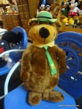 LARGE VINTAGE YOGI BEAR STUFFED ANIMAL; LARGE YOGI BEAR STUFFED ANIMAL FROM 1980. COMES COMPLETE