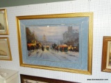 LIMITED EDITION LARGE FRAMED G. HARVEY PRINT; THIS PRINT TITLED 