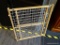 ADJUSTABLE BABY GATE; MADE OF MAPLE AND HARD PLASTIC AND IS IN EXCELLENT CONDITION!