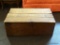 ANTIQUE TRUNK; MADE OF PINE WITH A LATCHABLE LOCKING MECHANISM. IS IN VERY GOOD CONDITION AND