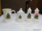LOT OF PFALTZGRAFF CHRISTMAS HERITAGE GLASSWARE; THIS 4 PIECE LOT OF PFALTZGRAFF GLASSWARE IN THE