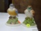 2 BOEHM BIRDS; LOT CONTAINS A BOEHM BABY BLUE BIRD AND A BOEHM BABY WOOD THRUSH WITH BUTTERFLY IN