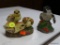 2 BOEHM SCULPTURES; LOT CONTAINS A BOEHM SCULPTURE OF THREE BABY GROUSE WITH HOLLYBERRY AND A BOEHM