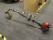 MURRAY M2500 WEED EATER; MURRAY 16 IN 25CC 2-CYCLE CURVED SHAFT GAS STRING TRIMMER.