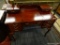 BEAUTIFUL CHERRY VANITY; THIS BEAUTIFUL VANITY FEATURES A PARTIAL LIFT TOP THAT OPENS TO REVEAL A