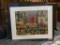 MAURICE LEGENDRE PRINT; PRINT DEPICTS A STREET SCENE OUTSIDE OF LE MOULIN ROUGE CABARET IN PARIS,