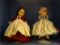 TWO MADAME ALEXANDER DOLLS; LOT OF 2 INCLUDES: 