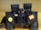 BUSHNELL BINOCULARS; BLACK BUSHNELL SPORTVIEW WIDE ANGLE 7X35, 500 FT AT 1000 YDS. FULLY COATED