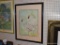 JOYCE KASPRZYK PRINT; FRAMED SERIGRAPH PRINT OF 2 FLAMINGOS BY JOYCE KASPRZYK. IS SIGNED BY THE