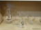 50TH ANNIVERSARY DRINK SET; INCLUDES A PITCHER AND 6 MATCHING GLASSES. ALL ARE IN EXCELLENT