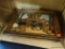 CARVED WOOD WALL HANGINGS; THIS SET OF 4 CARVED WALL HANGINGS DEPICTS SCENE FROM COLONIAL LIFE. THEY