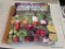 PARTIAL SHELF LOT OF VINTAGE COOKBOOKS; THIS LOT CONTAINS 5 PAPERBACK COOKBOOKS FROM A VARIETY OF