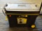STANLEY TOOLBOX; STANLEY MOBILE TOOL CHEST WITH REMOVABLE ORGANIZER THAT INCLUDES V GROOVE ON TOP