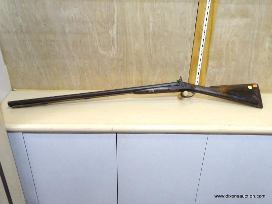 LONDON 1800'S DOUBLE BARREL CAPLOCK GUN