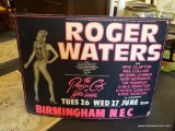 HARVEY GOLDSMITH ENTERTAINMENT ADVERTISING SIGN; ROGER WATERS, ERIC CLAPTON, MEL COLLINS, MICHAEL