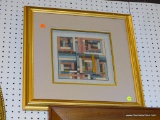 ABSTRACT MOSAIC BY P. FITCH; THIS PIECE IS TITLED 