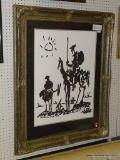 LARGE PABLO PICASSO PRINT; 