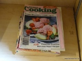 PARTIAL SHELF LOT OF VINTAGE HOME COOKING MAGAZINES; THIS LOT CONTAINS 10 SMALL WOMEN'S CIRCLE HOME